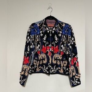 Pilcro Anthropologie Debra Knit Cardigan Sweater Jacket Size Small